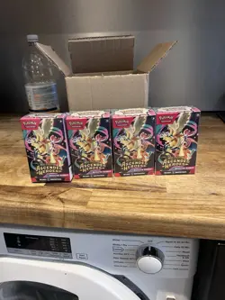 Ascended Heroes Pokemon Center Booster Bundle Packs X4 New Sealed - Image 1