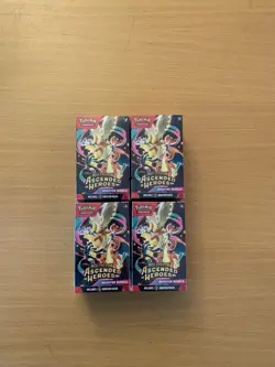 Pokemon Mega Evolution Ascended Heroes Booster Bundle X4 New Sealed - Image 1