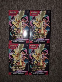 Pokemon Ascended Heroes Booster Bundle X4 - IN HAND - Image 1