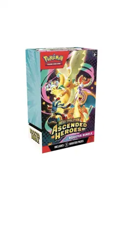 Pokemon TCG Mega Evolutions Ascended Heroes Booster Bundle X4 - Presale/Preorder - Image 1