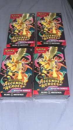 Pokemon Ascended Heroes Booster Bundle X4 New and Sealed UK Seller - Image 1