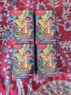 Pokemon Ascended Heroes Booster Bundle X4 Brand New Factory Sealed - Image 1