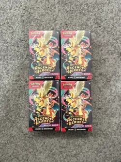 Pokemon Mega Evolution-Ascended Heroes Booster Bundle X4 | In Hand ⭐✅ - Image 1