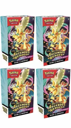 Pokemon Ascended Heroes Booster Bundle X4 New and Sealed UK Seller - Image 1