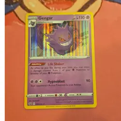 Pokemon Gengar Rare Holo 085/202 Sword & Shield 110 HP Card 2020 English - Image 1