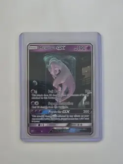 Mewtwo GX Pokemon Card – Ultra Rare – Sun & Moon – Excellent Cond Authentic TCG - Image 2