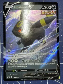 Umbreon V SWSH203 SWSH: Sword & Shield Promo Cards Holo NM - Image 2