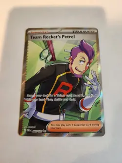 Team Rockets Petrel Ultra Rare Card 226/182 Destined Rivals Pokemon TCG NM - Image 1
