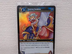 World of Warcraft Azeroth WoW TCG Card Game LEEROY JENKINS Classic Epic #198 - Image 2