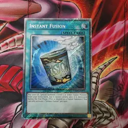 Yu-Gi-Oh! RA03-EN171 Instant Fusion Platinum Secret Rare Card 1st Edition TCG - Image 1