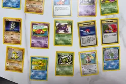 Lot of 20 Pokemon Cards Base Set including Goop Gas Attack #76 - Image 3
