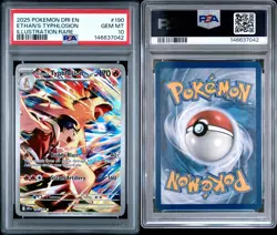 Pokemon TCG Ethans Typhlosion Full Art Card Destined Rivals 190/182 PSA 10 - Image 3
