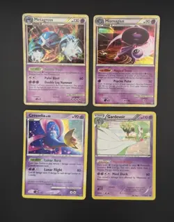 4 Card Pokemon TCG Psychic Holo Lot - Image 1