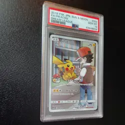 PSA 10 Pikachu 054/049 Full Art SM11B Dream League Japanese Pokemon Card MINT - Image 2