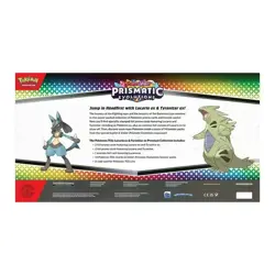 Pokemon Lucario Ex Tyranitar Ex Premium Collection Prismatic Evolution CONFIRMED - Image 2