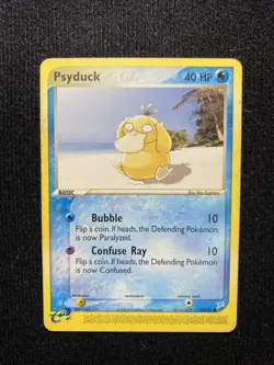 Psyduck 44/95 LP Non Holo Adorable Confused Artwork E Reader Pokemon Card! - Image 4