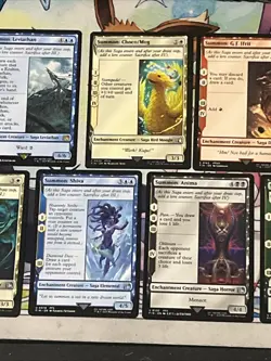 Final Fantasy Magic The Gathering Lot Over 50 Near Mint Cards - Image 3