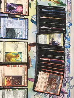 Final Fantasy Magic The Gathering Lot Over 50 Near Mint Cards - Image 5