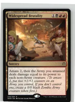 Widespread Brutality R War of the Spark 226 NM - Image 1