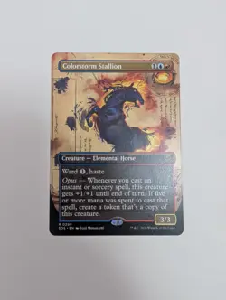 MTG - Colorstorm Stallion (Borderless) - Secrets of Strixhaven NM/M Condition - Image 1
