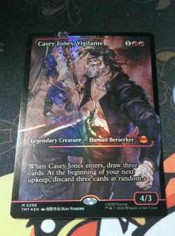 Casey Jones, Vigilante (0286) (Showcase) TMNT - 286] - NM Foil TCG MTG - Image 1