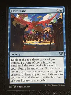 MTG Secrets of Strixhaven Flow State 0049 NM - Image 1