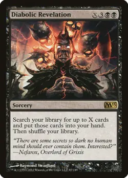 MTG Diabolic Revelation - Magic 2013 #087 - Image 1