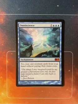 Omniscience - Magic 2013 (M13) - Magic the Gathering - MTG - Image 1