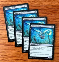MTG 4x Starscape Cleric x4 NM - Bloomburrow, English - Image 1