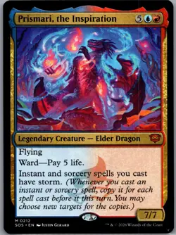 Prismari, the Inspiration M Secrets of Strixhaven 212 NM - Image 1