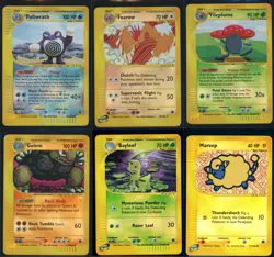 Pokemon EXPEDITION - 6 Reverse Holo Cards Bundle - ENG - Near Mint - Image 1