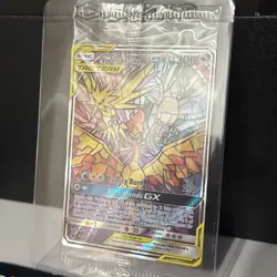SM210 Pokemon Black Star Promo Moltres Zapdos Articuno Tag Team GX SEALED MINT - Image 1