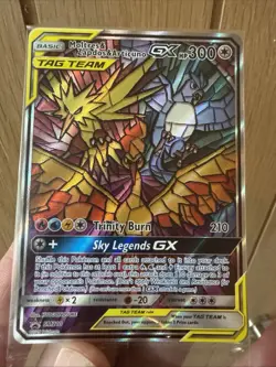 SM210 Pokemon Black Star Promo Moltres Zapdos Articuno Tag Team GX SEALED MINT - Image 4