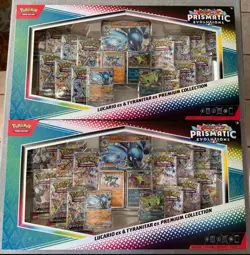 ✅ LOT OF 2 Pokemon Lucario Ex & Tyranitar Ex Premium Collection NEW AND SEALED - Image 1