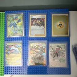 Pokemon TCG Mixed Card Lot - Pikachu, Gengar, Foil & Regular Cards - Image 1