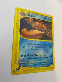Pokemon Card - Non-Holo Kingler 50/165 Expedition *MP* e-Card Rare - Image 4