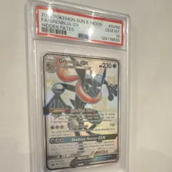 Pokemon Greninja GX Full Art Shiny Holo Rare Hidden Fates SV56/SV94 PSA 10 2019 - Image 4