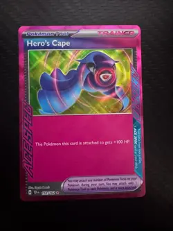 Hero's Cape 152/162 Sv05: Temporal Forces Holo Pokemon TCG - Image 1