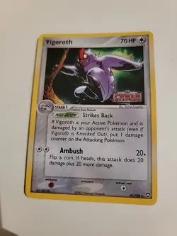 Pokemon TCG Vigoroth EX Power Keepers 41/108 Regular Uncommon - Image 1