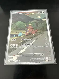 Destined Rivals Kangaskhan 204/182 Illustration Rare Pokemon NM/M - Image 2