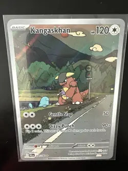 Destined Rivals Kangaskhan 204/182 Illustration Rare Pokemon NM/M - Image 3