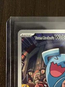 Pokemon TCG Team Rockets Wobbuffet Black Star Promo 203 Destined Rivals - Image 3