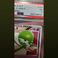 2007 POKEMON DIAMOND & PEARL SECRET WONDERS 131 GARDEVOIR LV.X-HOLO PSA 5 +SWIRL - Image 3