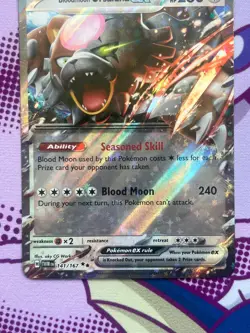 Pokemon TCG - Bloodmoon Ursaluna ex 141/167 - Twilight Masquerade - NM - Image 3