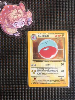 Electrode Rare Holo Foil Pokemon TCG "Jungle" Mint 1999 - Image 1