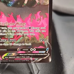 Pokemon Galarian Moltres V Astral Radiance Trainer Gallery TG20/TG30 Holo LP - Image 4