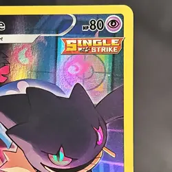 Pokemon Banette Ultra Rare Full Art Single Strike Holo TG07/TG30 Lost Origins LP - Image 3