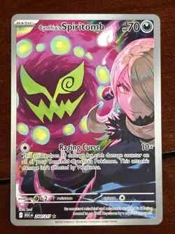 Pokemon Ascended Heroes Cynthia’s Spiritomb 244/217 Illustration Rare - Image 1