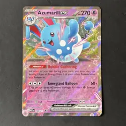 Azumarill Ex 084/217 Double Rare - ME2.5 Ascended Heroes - Pokemon TCG - NM - Image 1