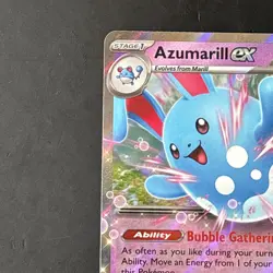 Azumarill Ex 084/217 Double Rare - ME2.5 Ascended Heroes - Pokemon TCG - NM - Image 2